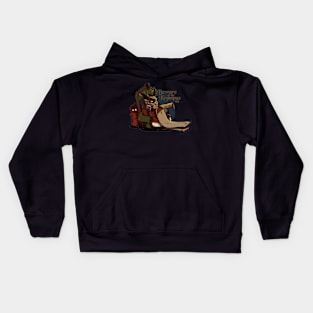 Beware of the Krampus Kids Hoodie